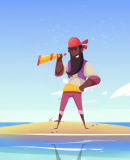 L'île de Tortuga - Anniversaire Moussaillon