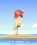 L'île de Tortuga Perroquet